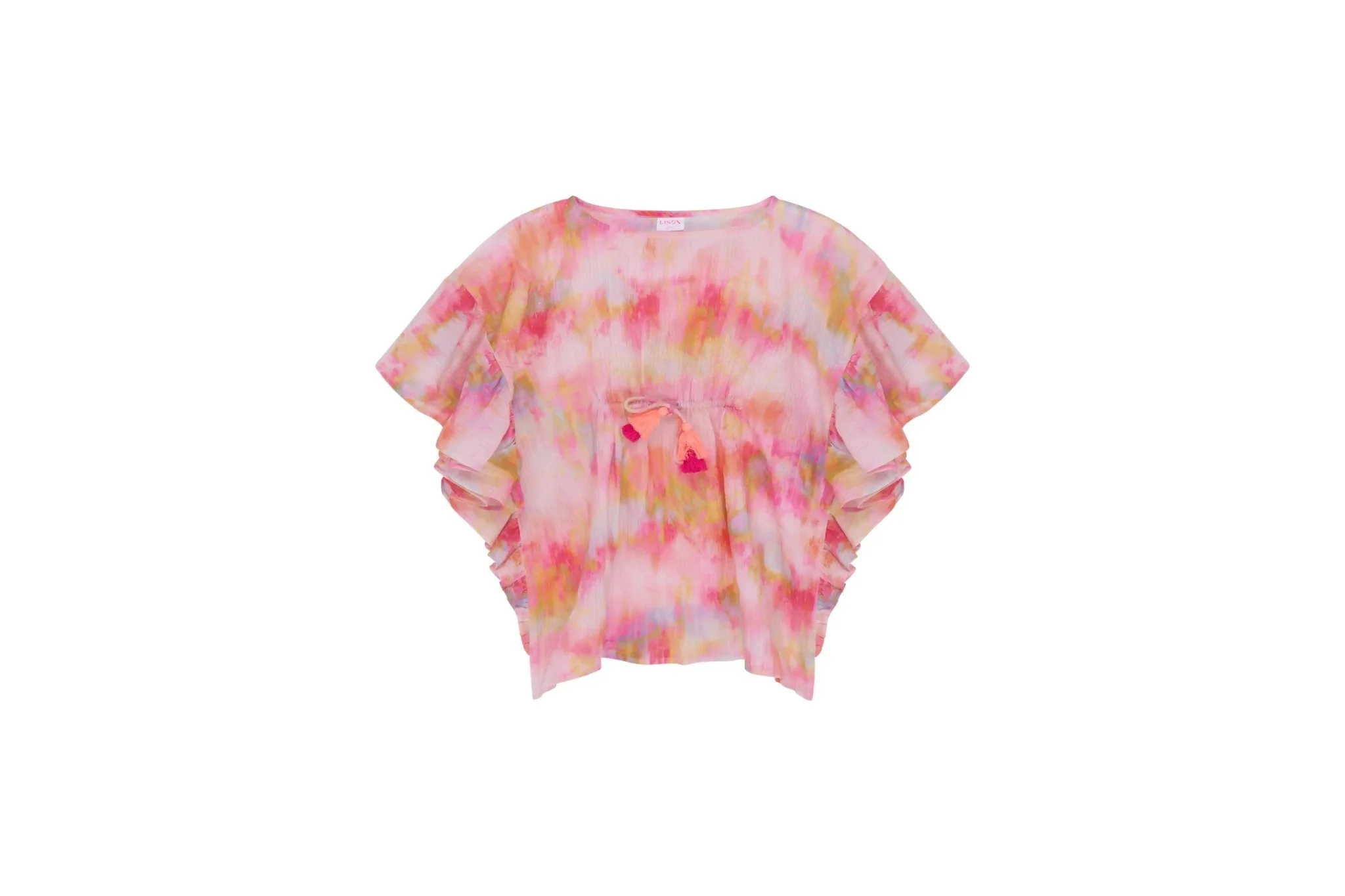 Caftan fille, imprimé rose | DAIQUIRI CAFTAN - Image 2