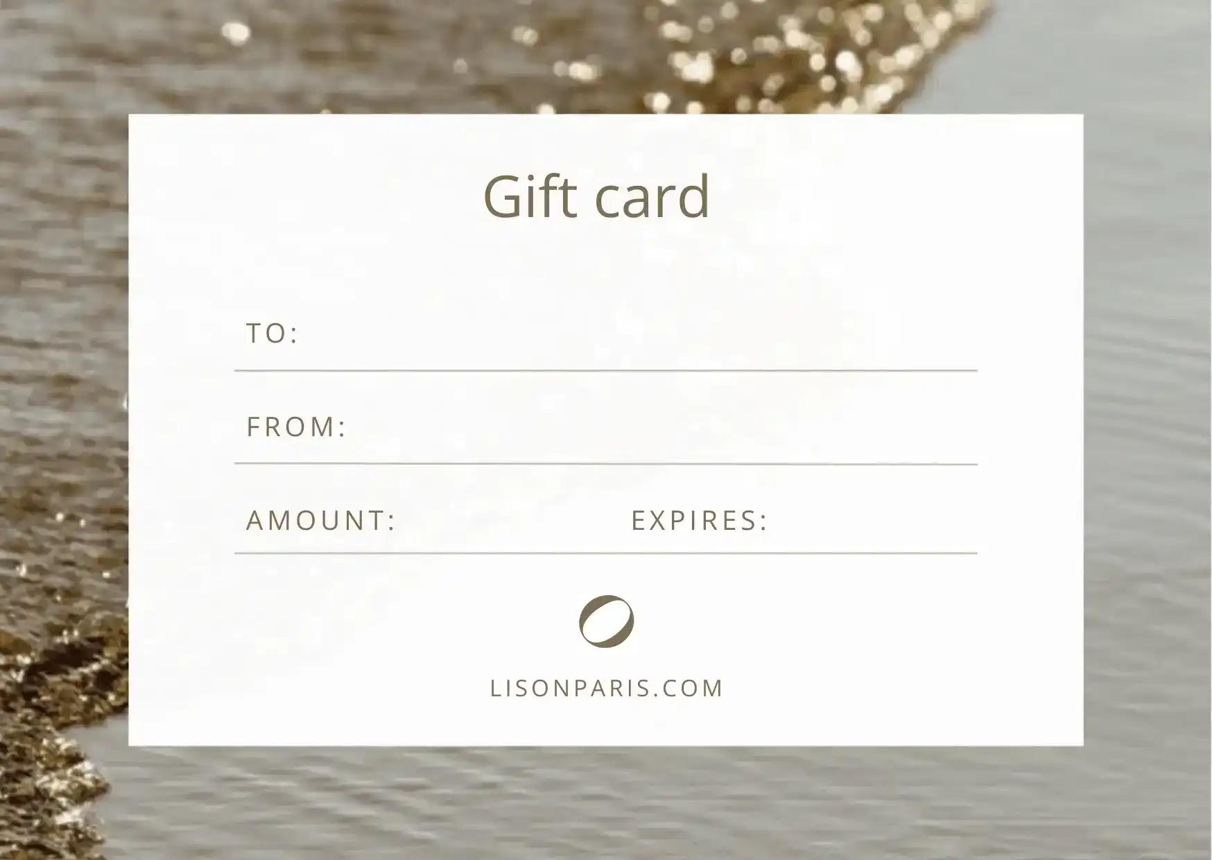 Cartes cadeaux Lison Paris - Image 2