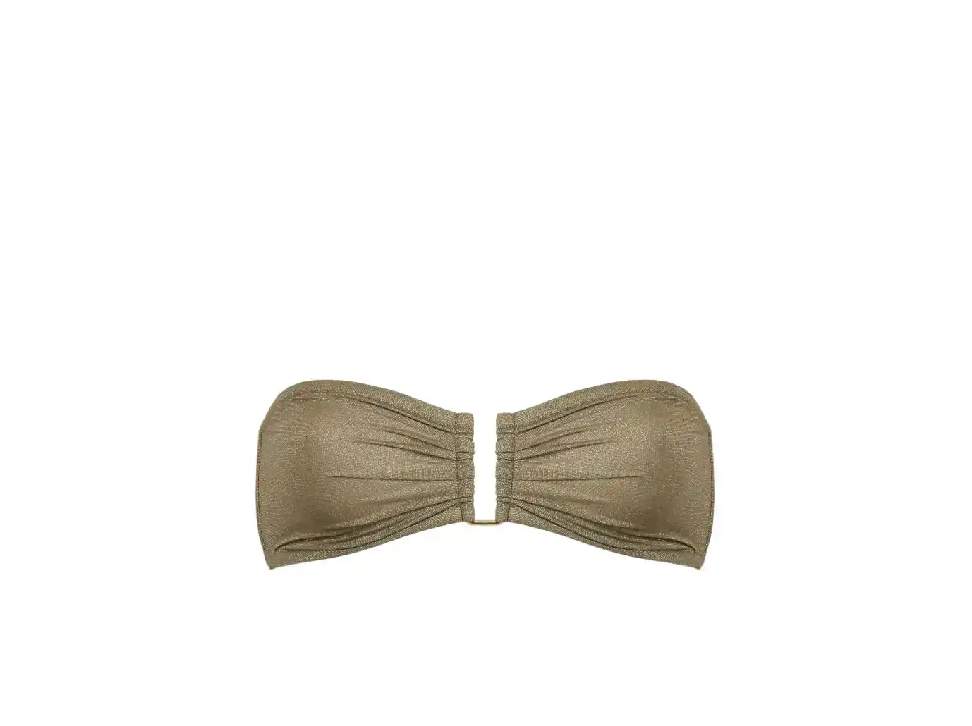 Haut de bikini pour femme, kaki | CALVI - Image 2