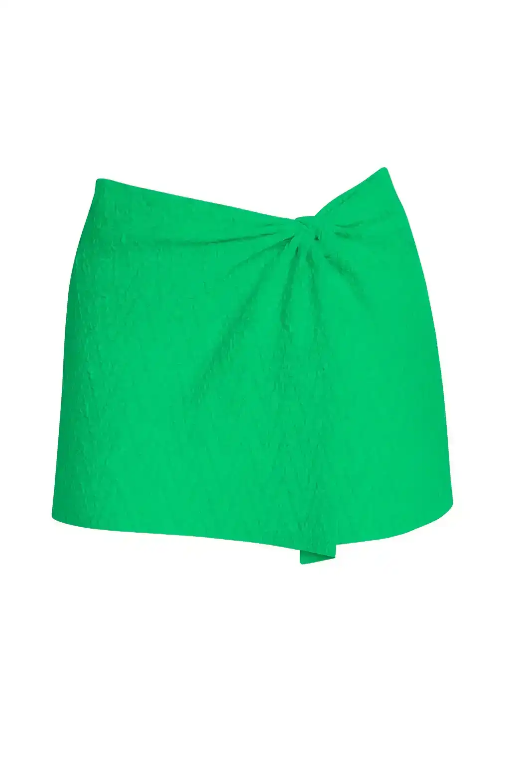 Jupe paréo nouée, vert | MOJITO - Image 3