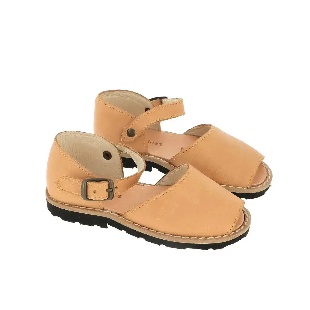 Sandales à boucle en cuir naturel | FRAILERA