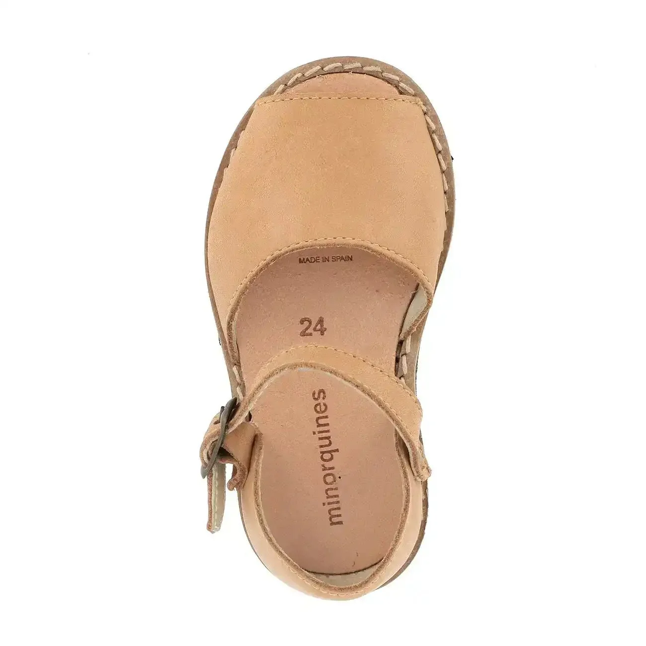 Sandales à boucle en cuir naturel | FRAILERA - Image 2