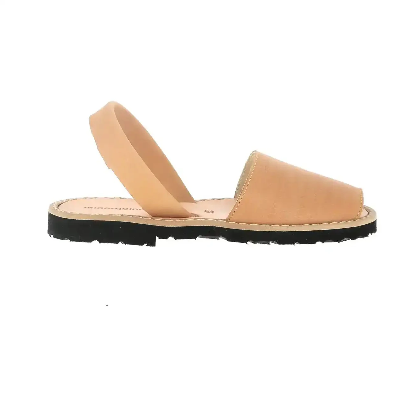 Sandales en cuir camel |  AVARCA CUIR NATUREL - Image 3