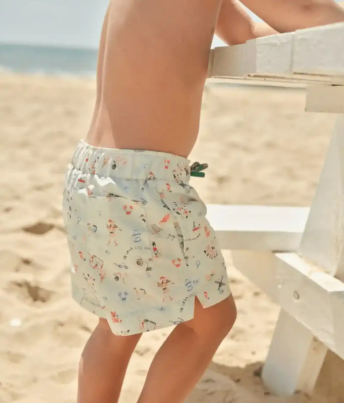 Short de bain imprimé, Lison Paris X Danrie | DANRIE SHORT - Image 3